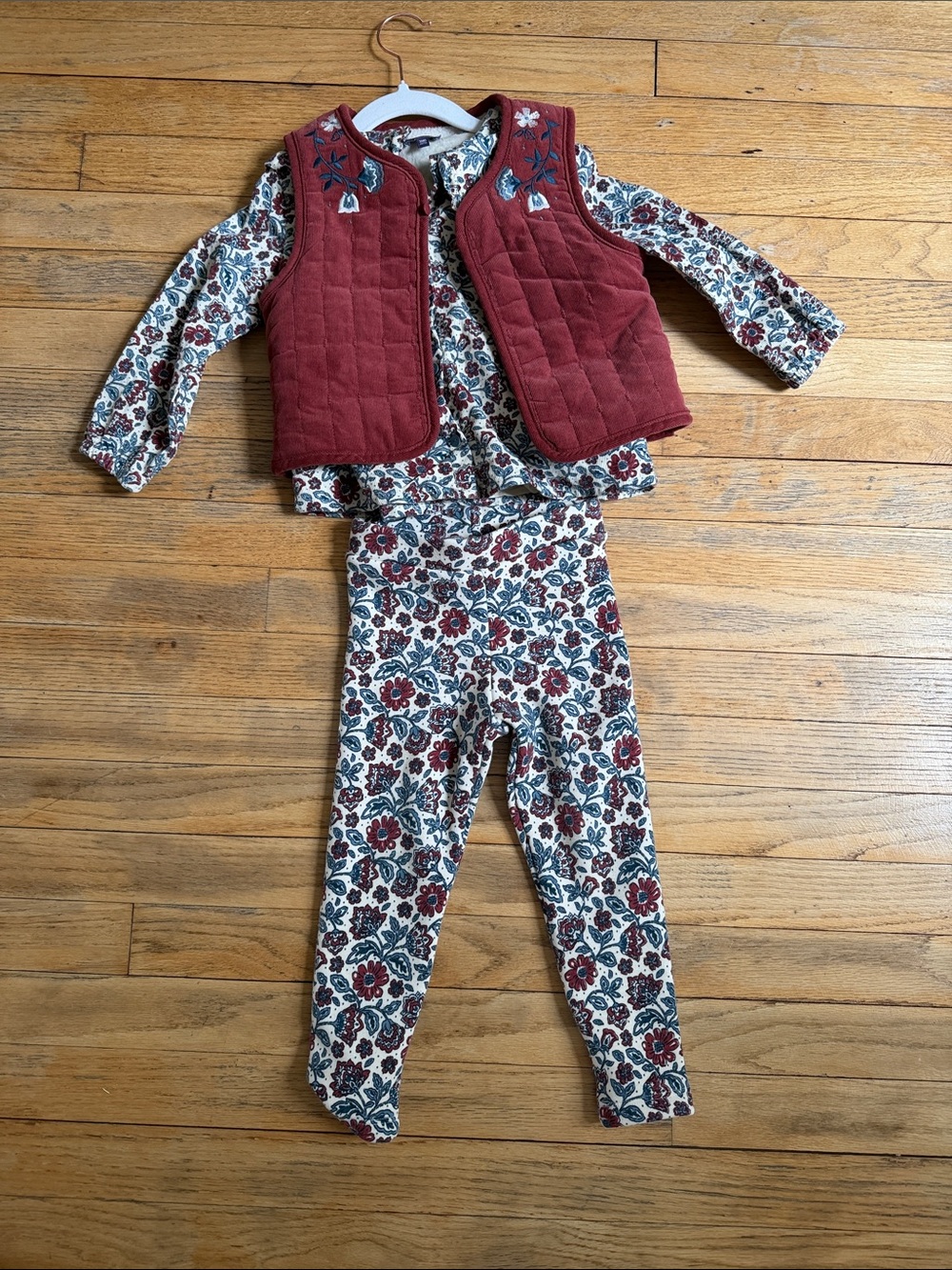 Sergent Major 3T Outfit Set 3pc Shirt Pants Vest Dressy Casual Toddler